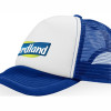 Бейсболка "Trucker", ярко-синий/белый