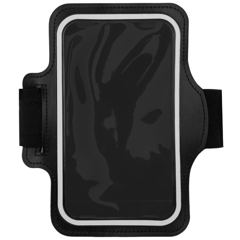 Спортивный чехол на руку для телефона "Athlete", черный