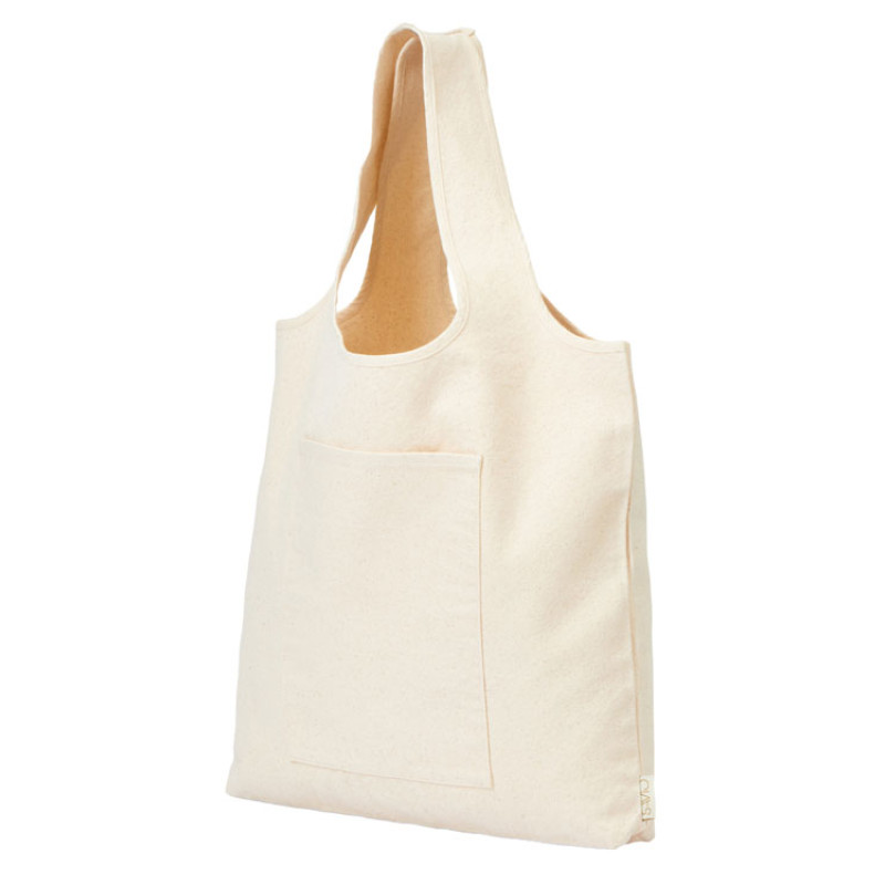 Сумка-шоппер Vest из хлопка 340 г/м2, натуральный