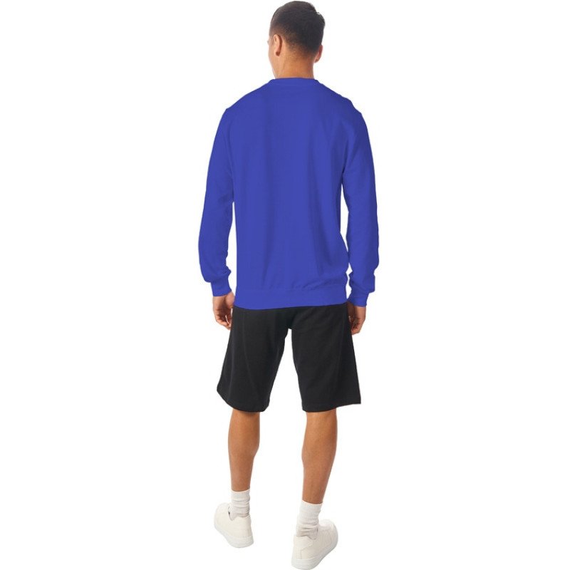 Свитшот «Warsaw» 220гр, унисекс, кл. синий