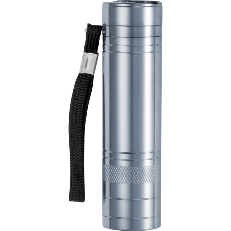 Фонарь с открывалкой "Yok", серебристый