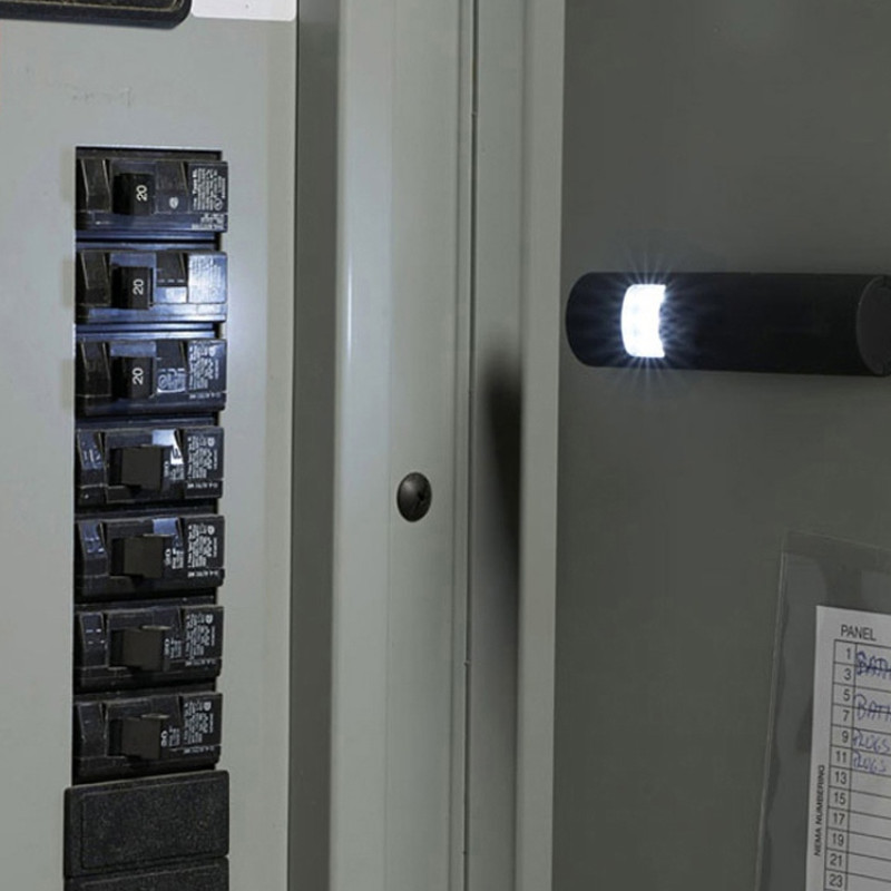 Магнитный фонарик «Tau mini», 10 диодов, черный