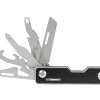 Мультитул-складной Canto 10-в-1 с защитным фиксатором, серебристый/черный