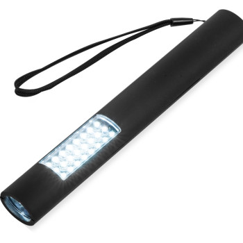 Магнитный фонарик «Tau», 28 светодиодов, черный