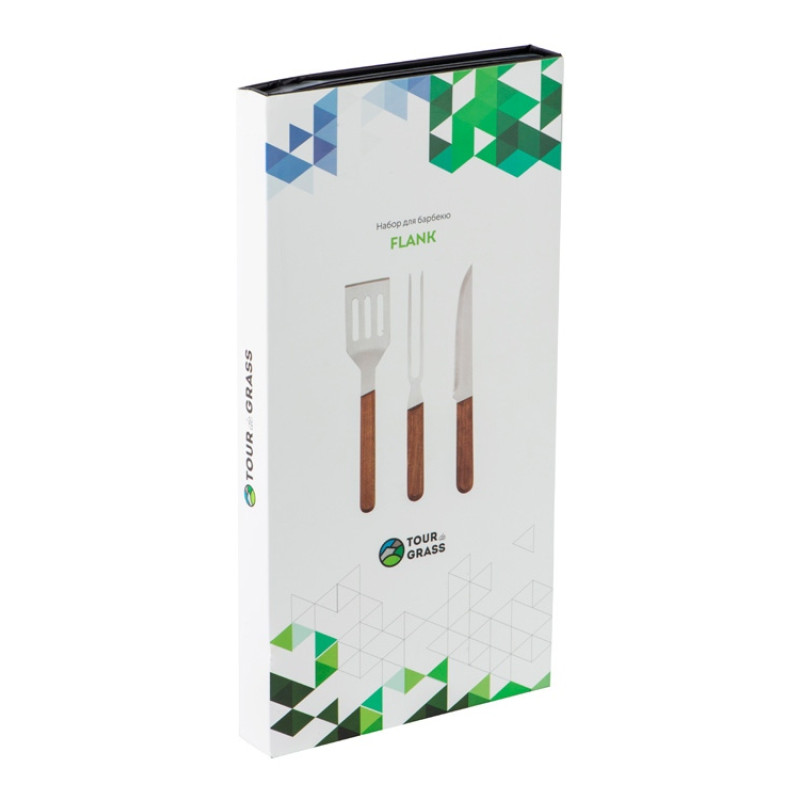 Набор для барбекю из ореха "Flank"
