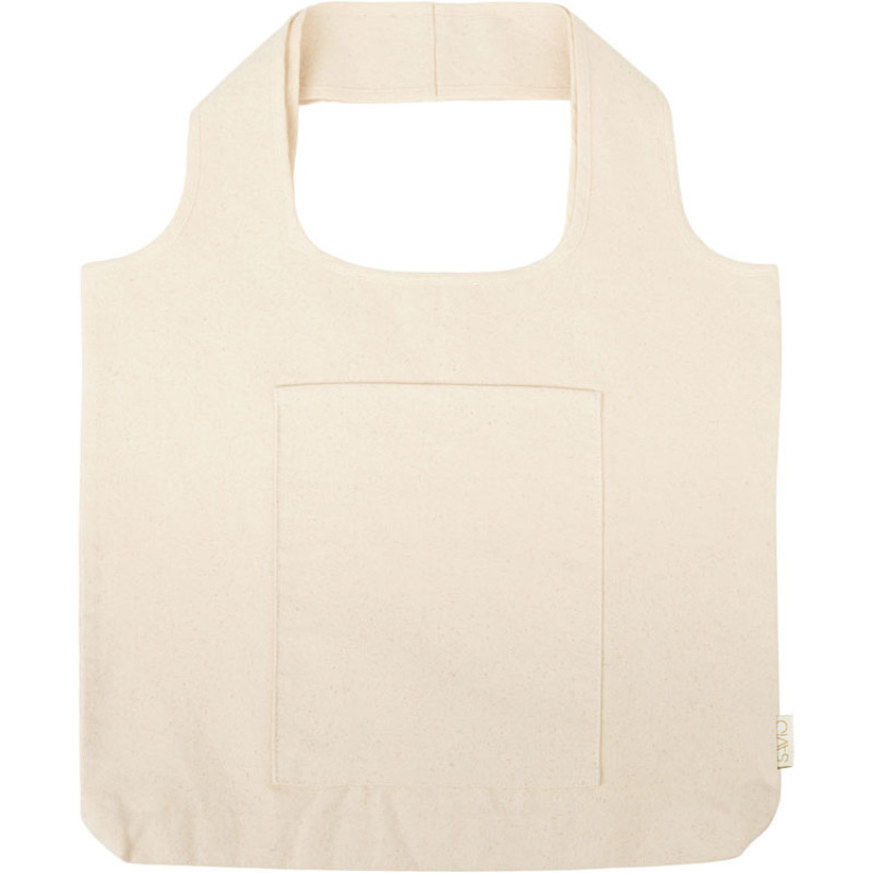 Сумка-шоппер Vest из хлопка 340 г/м2, натуральный