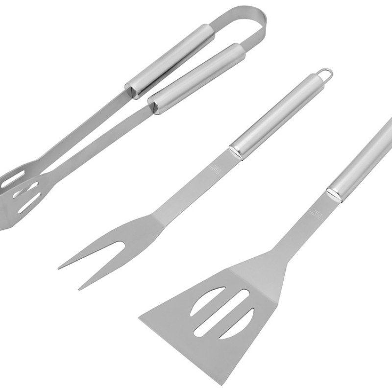 Набор для барбекю в кейсе: лопатка, щипцы, вилка "Salvy"
