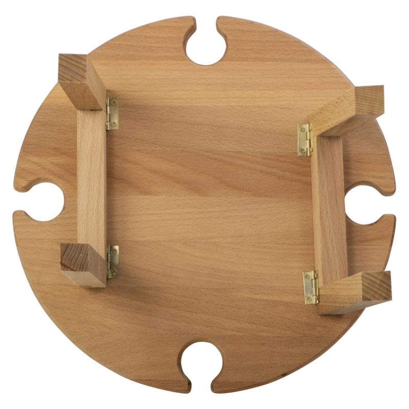 Деревянный столик на складных ножках "Outside party"