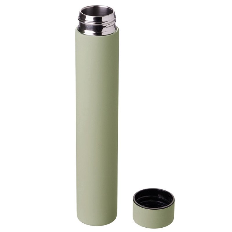 Термос Scout софт-тач, тубус, оливковый Термос Scout софт-тач, тубус, оливковый