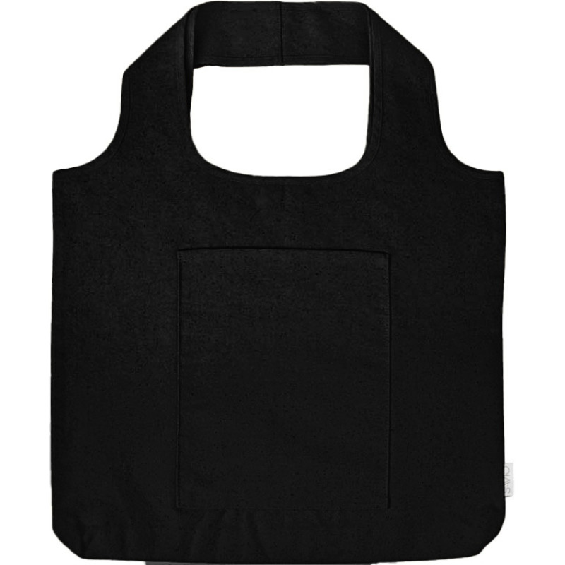 Сумка-шоппер Vest из хлопка 340 г/м2, черный Сумка-шоппер Vest из хлопка 340 г/м2, черный