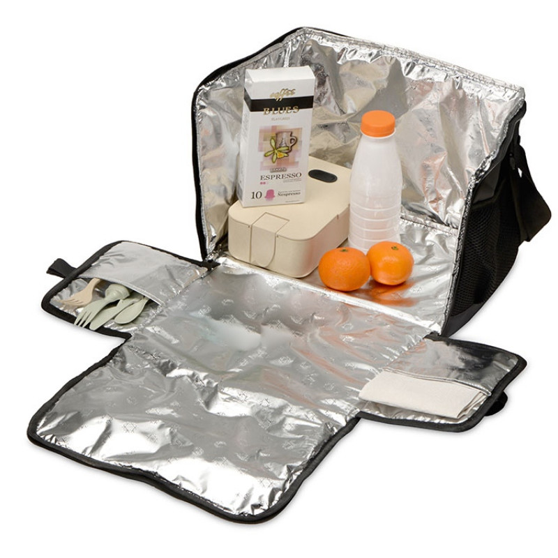 Раскладывающаяся сумка-холодильник Cool, черный