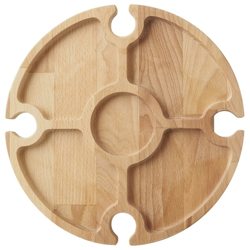 Деревянный столик на складных ножках "Outside party"