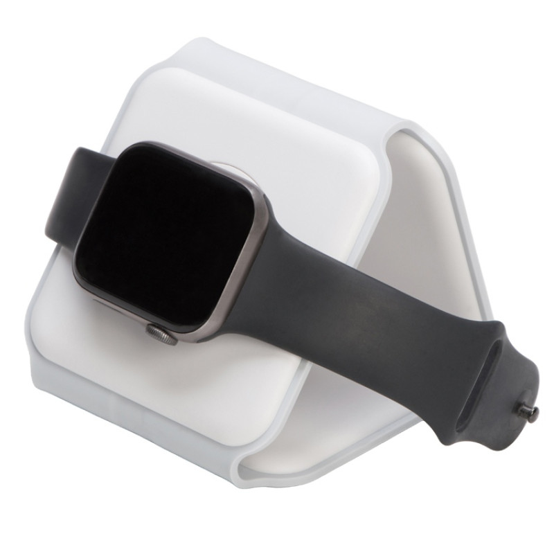 Беспроводное зарядное устройство 3-в-1 «Road», 15 Вт, белый