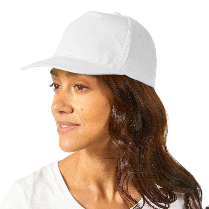 Бейсболка "Memphis" 5-ти панельная 165 гр, белый Бейсболка "Memphis" 5-ти панельная 165 гр, белый