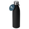 Стальная бутылка "Rely", 650 мл, черный матовый