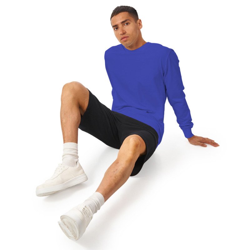 Свитшот «Warsaw» 220гр, унисекс, кл. синий