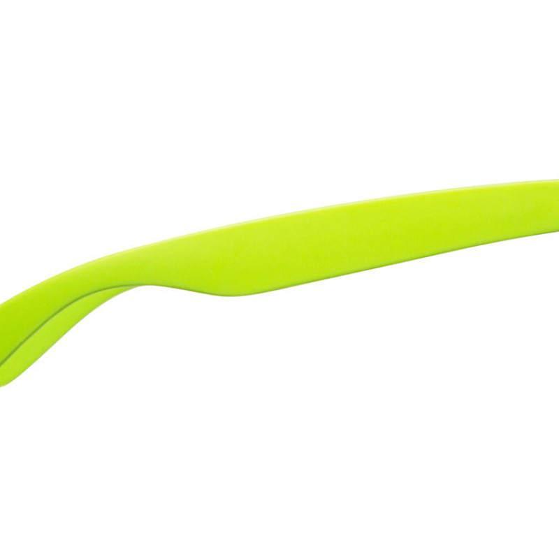 Очки солнцезащитные с зеркальными линзами "Partymaker", лайм