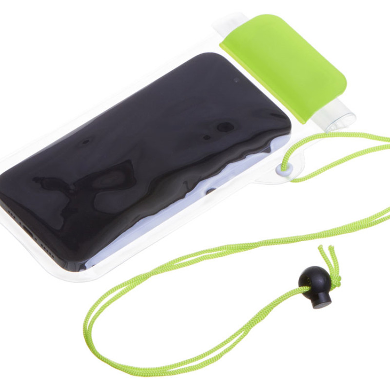 Влагостойкий чехол "Repel", зеленый/прозрачный