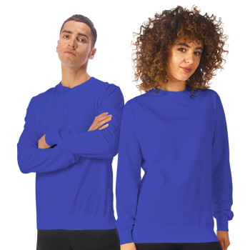 Свитшот «Warsaw» 220гр, унисекс, кл. синий