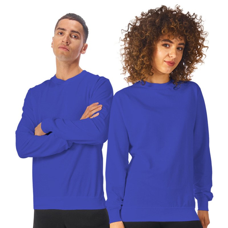 Свитшот «Warsaw» 220гр, унисекс, кл. синий