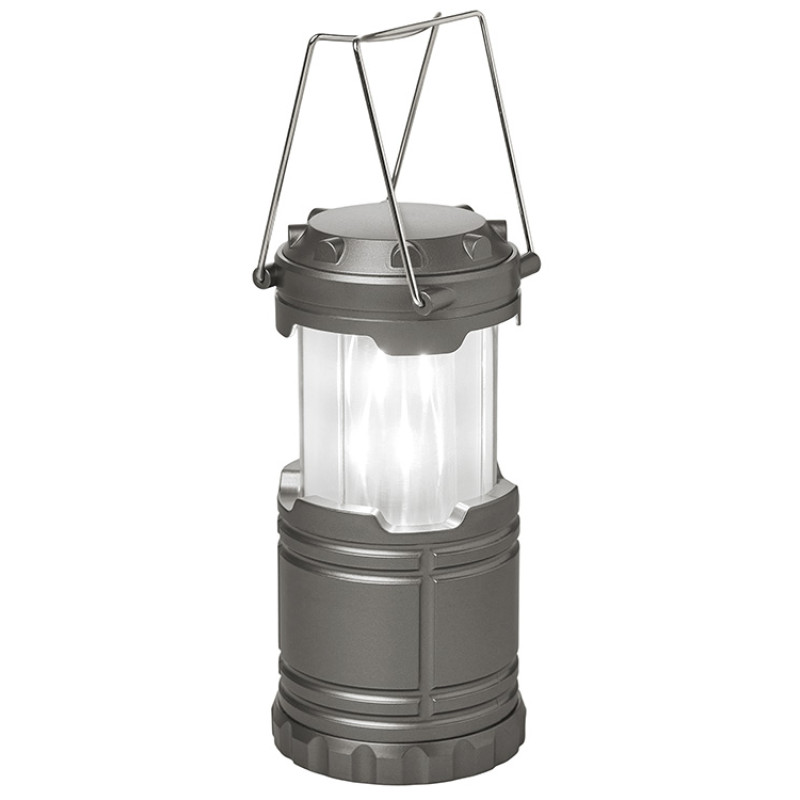 Туристический фонарь с эффектом пламени «Beacon», серый