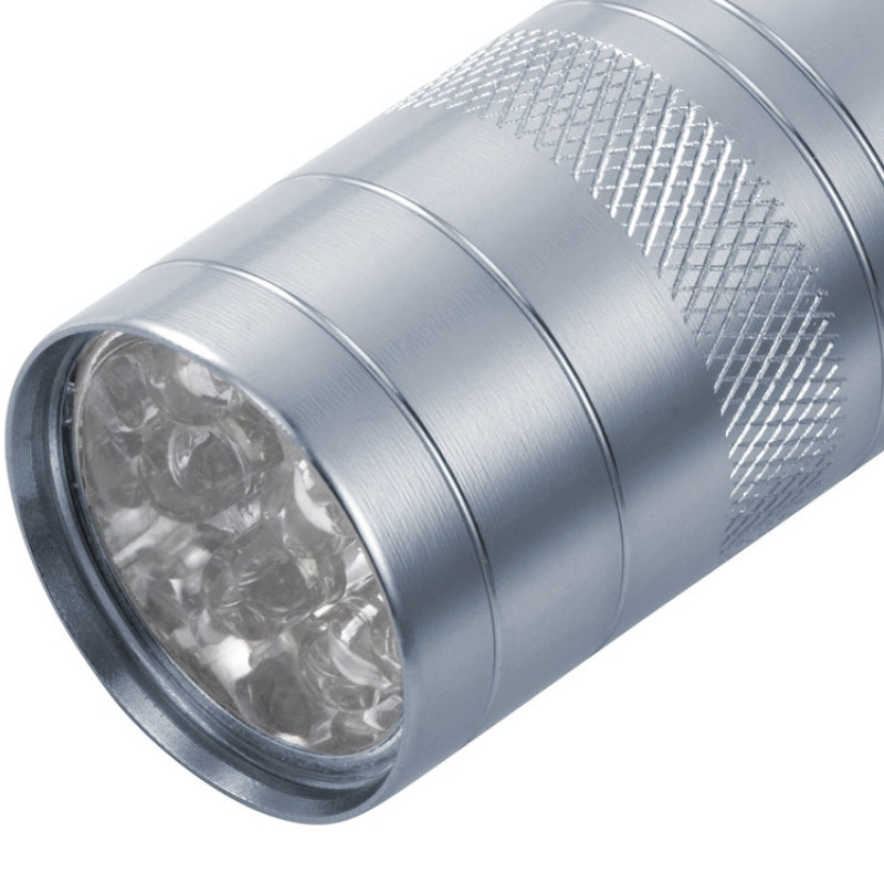 Фонарь с открывалкой "Yok", серебристый