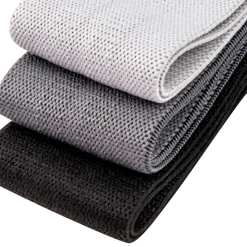 Набор тканевых фитнес резинок, 8см