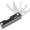 Мультитул-складной Canto 10-в-1 с защитным фиксатором, серебристый/черный