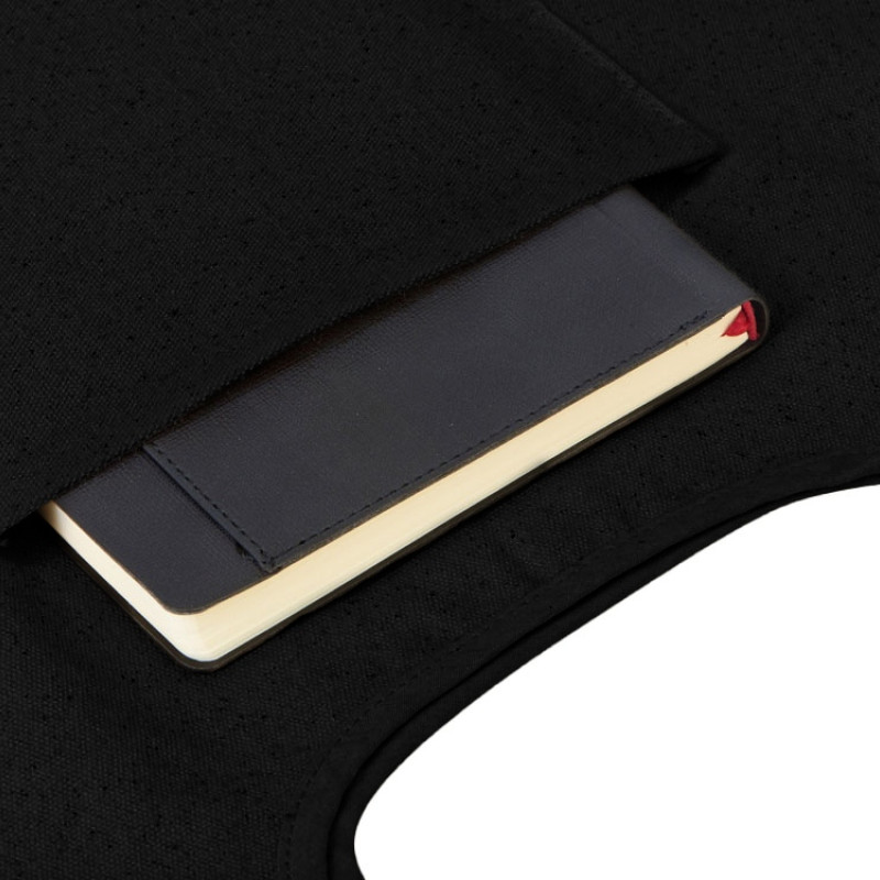 Сумка-шоппер Vest из хлопка 340 г/м2, черный Сумка-шоппер Vest из хлопка 340 г/м2, черный