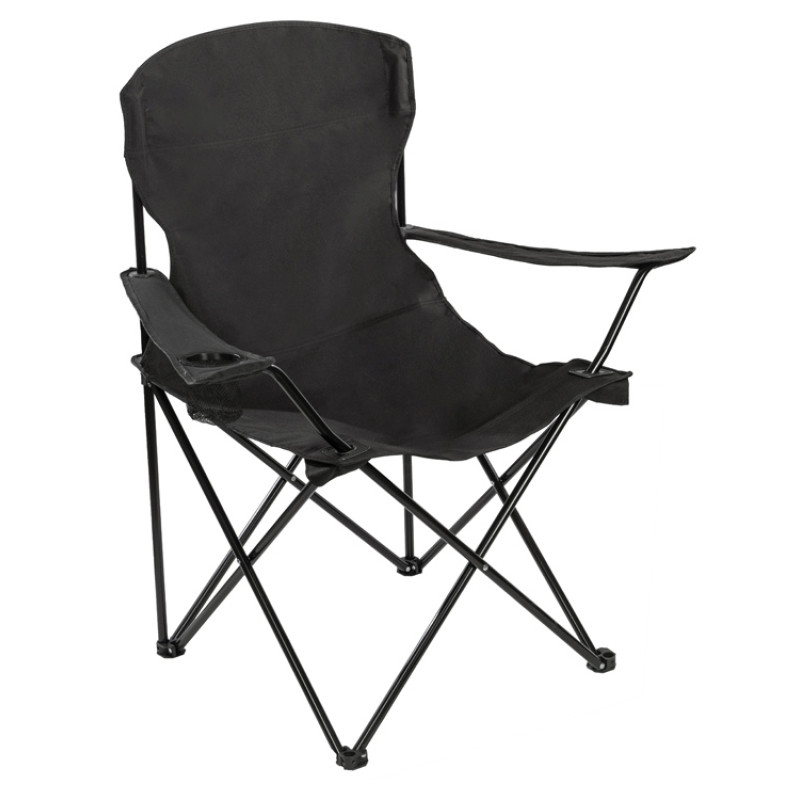 Складной стул для отдыха на природе Camp, черный
