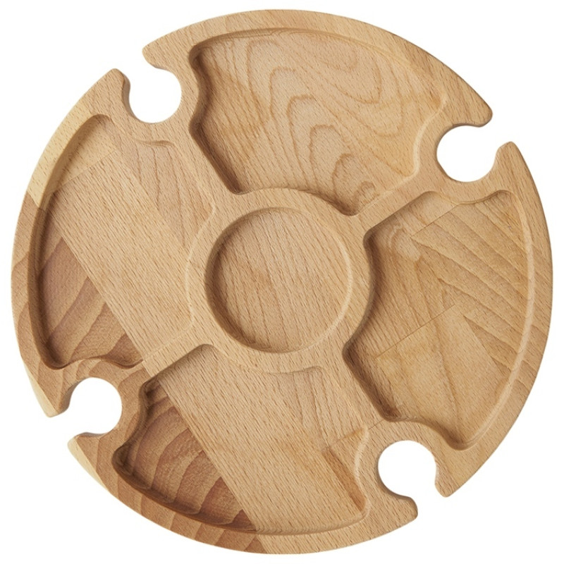 Деревянный столик на складных ножках "Outside party"