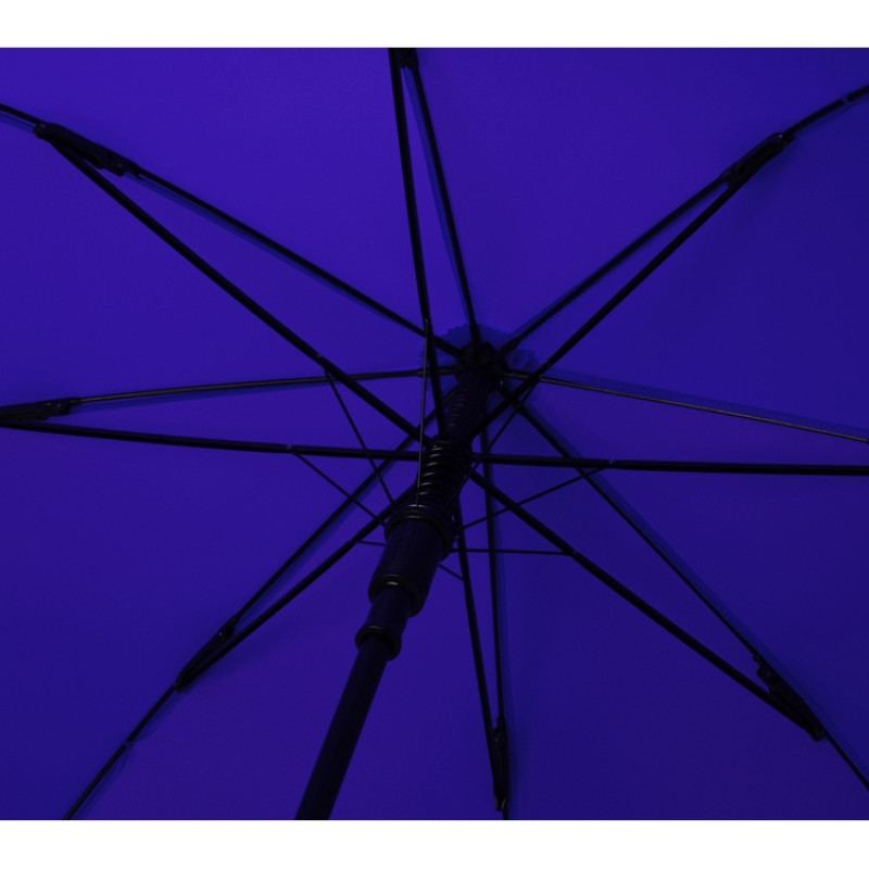 Зонт-трость полуавтомат Wetty с проявляющимся рисунком, синий