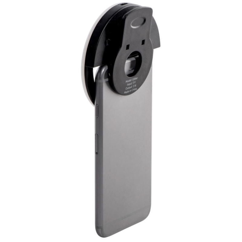 Световое кольцо для селфи "Glitter", черный