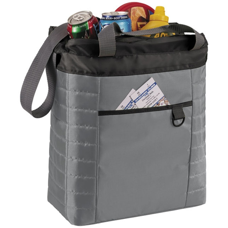 Стеганая сумка-холодильник «Cool Event», черный