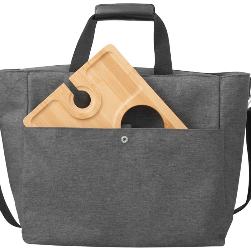 Набор для пикника Fabar сумка-холодильник и бамбуковый столик на ножках