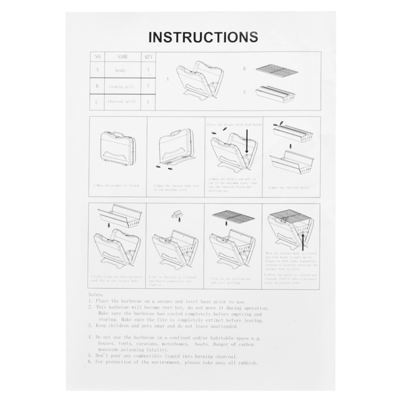 Портативный гриль "Kamal"