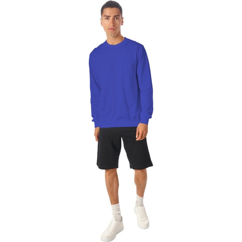 Свитшот «Warsaw» 220гр, унисекс, кл. синий