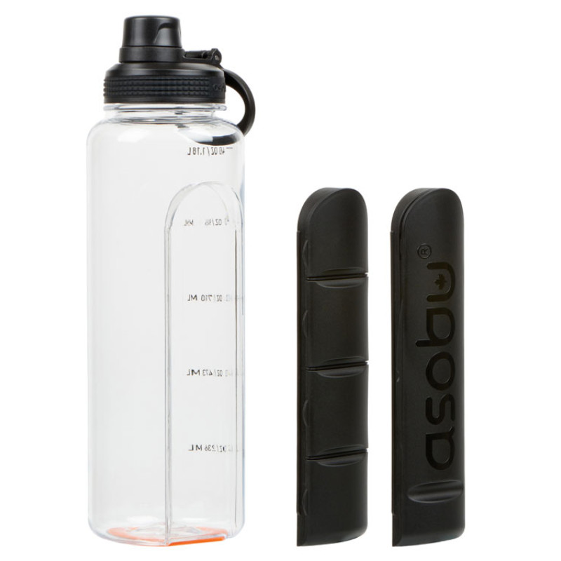 Бутылка для воды «Electrolyte», черный