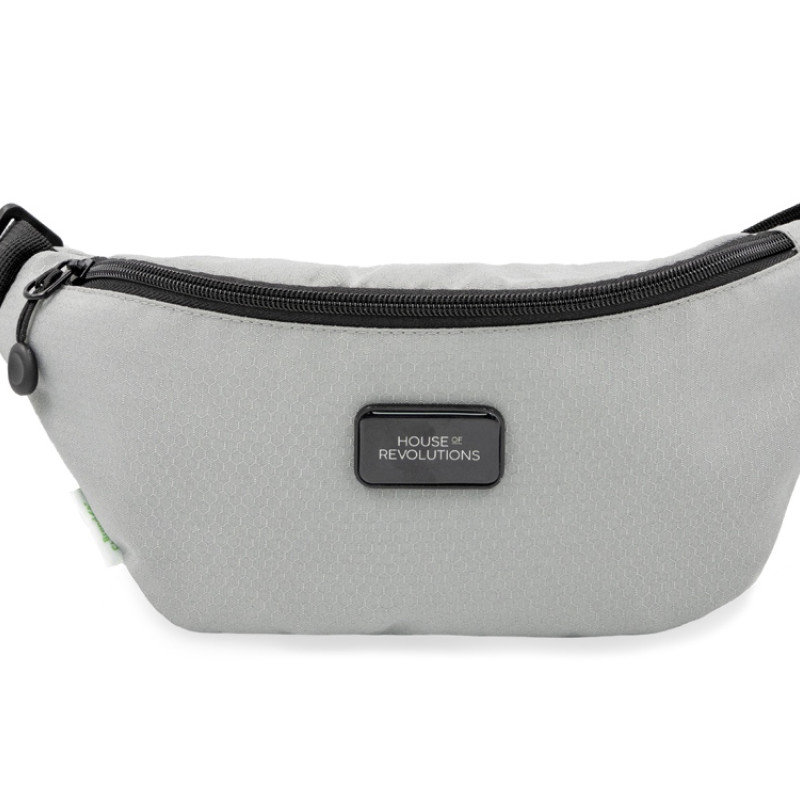 Универсальная водостойкая сумка на пояс Bumble из переработанного пластика, серый
