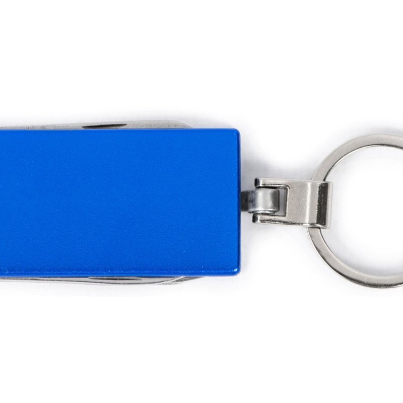 Мультитул-брелок 5-в-1 «Badge», синий