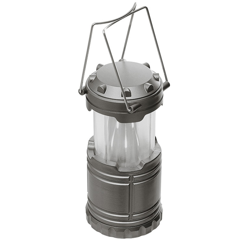 Туристический фонарь с эффектом пламени «Beacon», серый