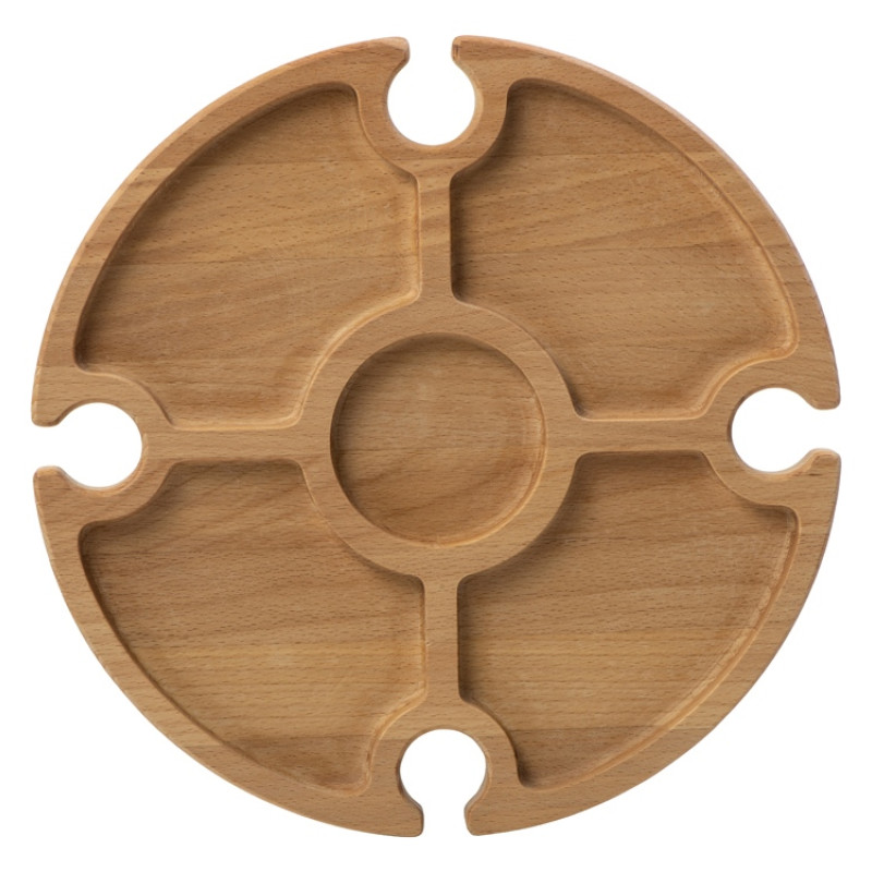 Деревянный столик на складных ножках "Outside party"