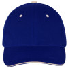 Бейсболка "New Castle" 6-ти панельная, кл синий/натуральный Бейсболка "New Castle" 6-ти панельная, кл синий/натуральный