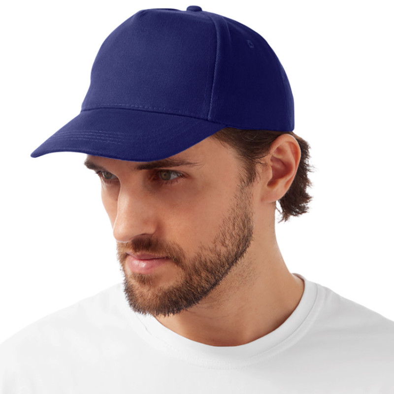 Бейсболка «Florida 350» 5-панельная, кл. синий