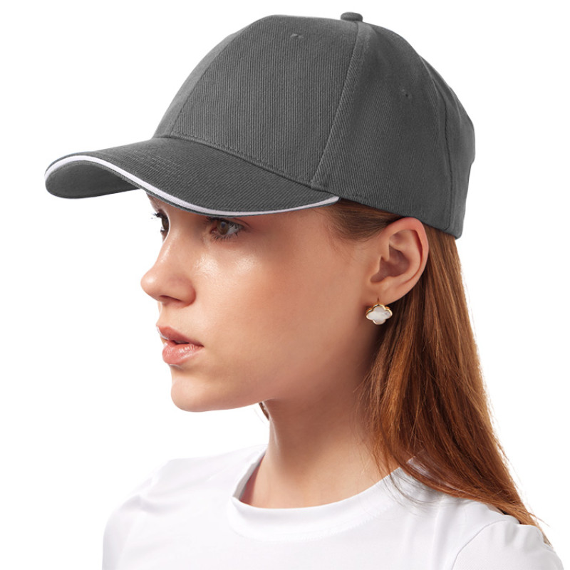 Бейсболка «Cancun», темно-серый/белый