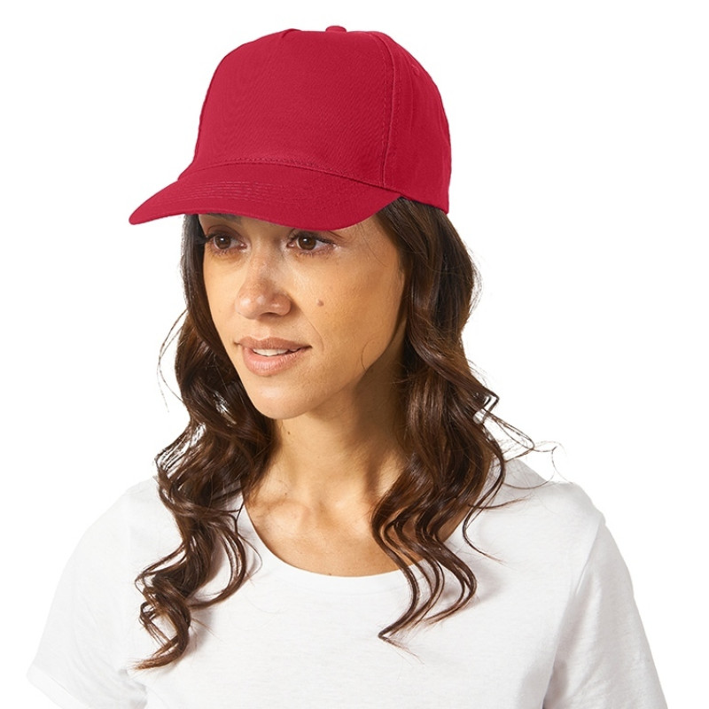 Бейсболка "Memphis" 5-ти панельная 165 гр, красный Бейсболка "Memphis" 5-ти панельная 165 гр, красный