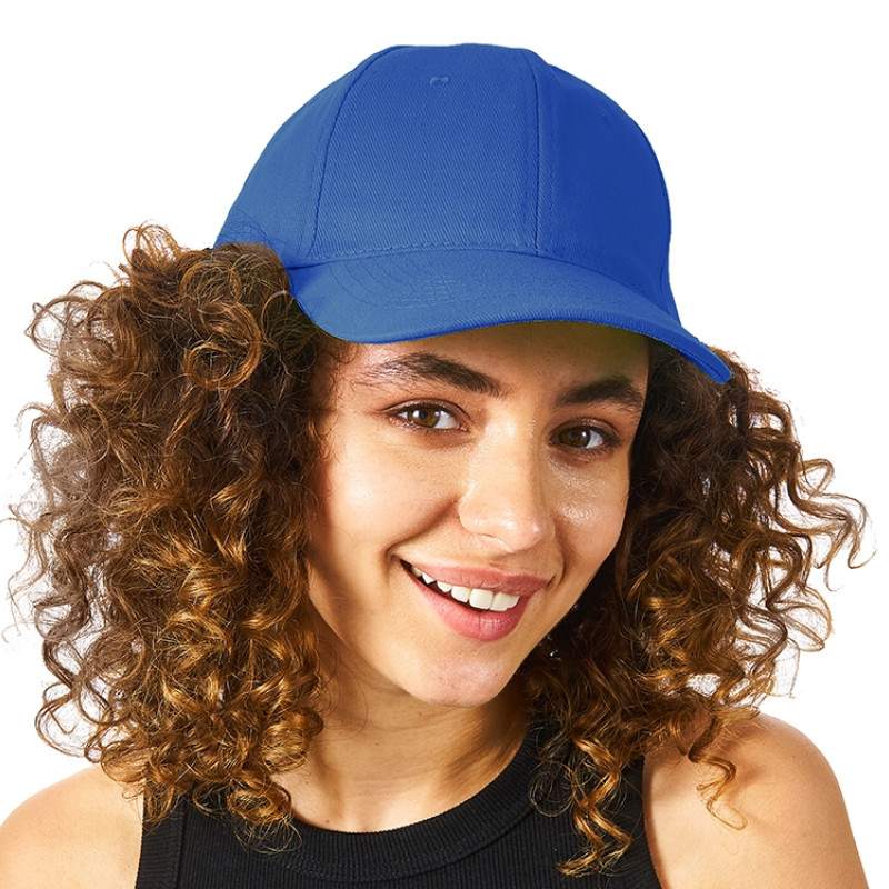 Бейсболка "Detroit" 6-ти панельная, классический синий