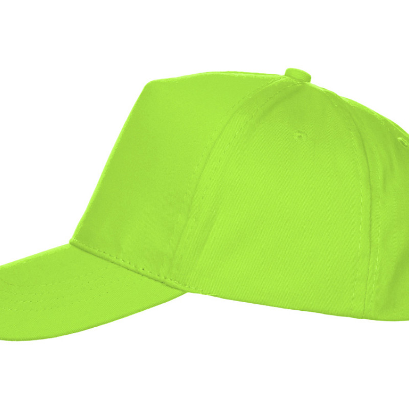 Бейсболка "Мемфис 230" 5-панельная, яблочно-зеленый Бейсболка "Мемфис 230" 5-панельная, яблочно-зеленый