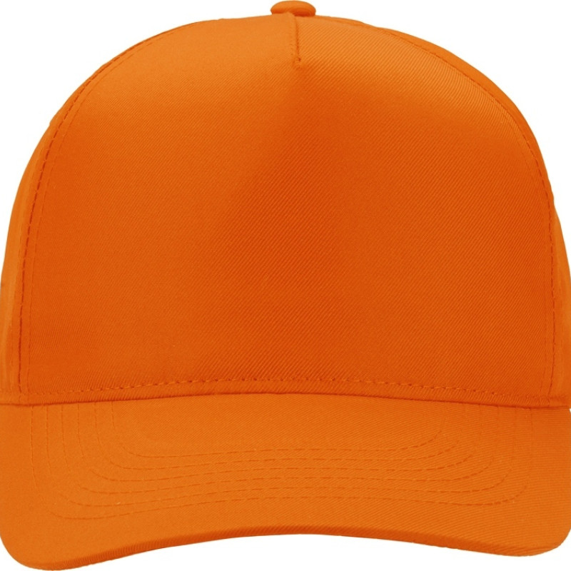 Бейсболка "Mix" 5-ти панельная 180 гр, оранжевый