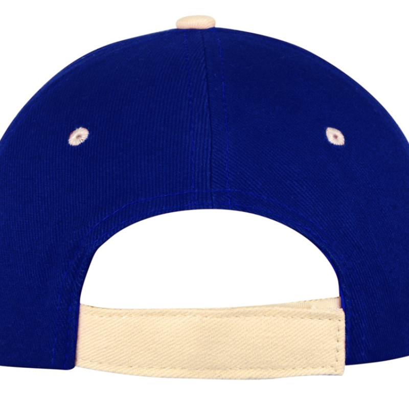 Бейсболка "New Castle" 6-ти панельная, кл синий/натуральный Бейсболка "New Castle" 6-ти панельная, кл синий/натуральный